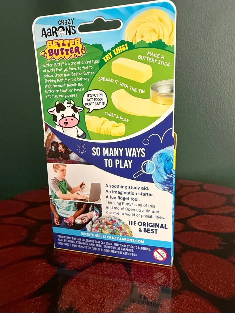 Aaron’s Better Butter Thinking Putty